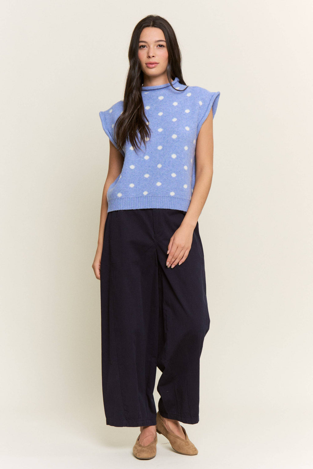 Patty Polka Dot Sweater