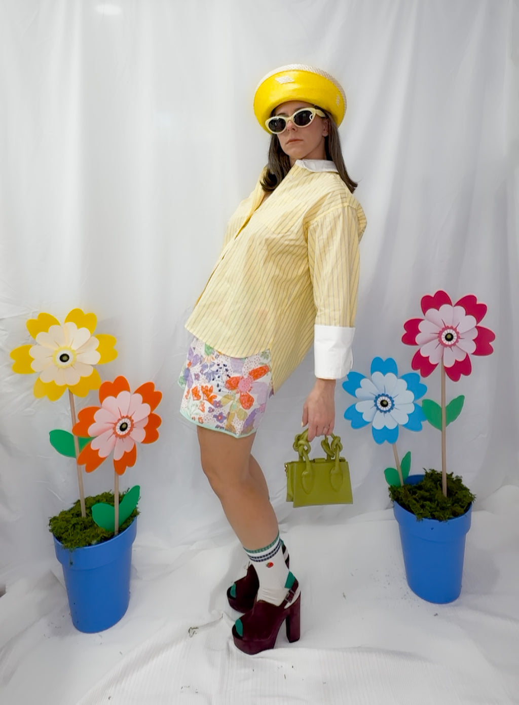 Lizzy Floral Tank and Shorts Set
