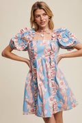 Ashley Floral Mini Dress