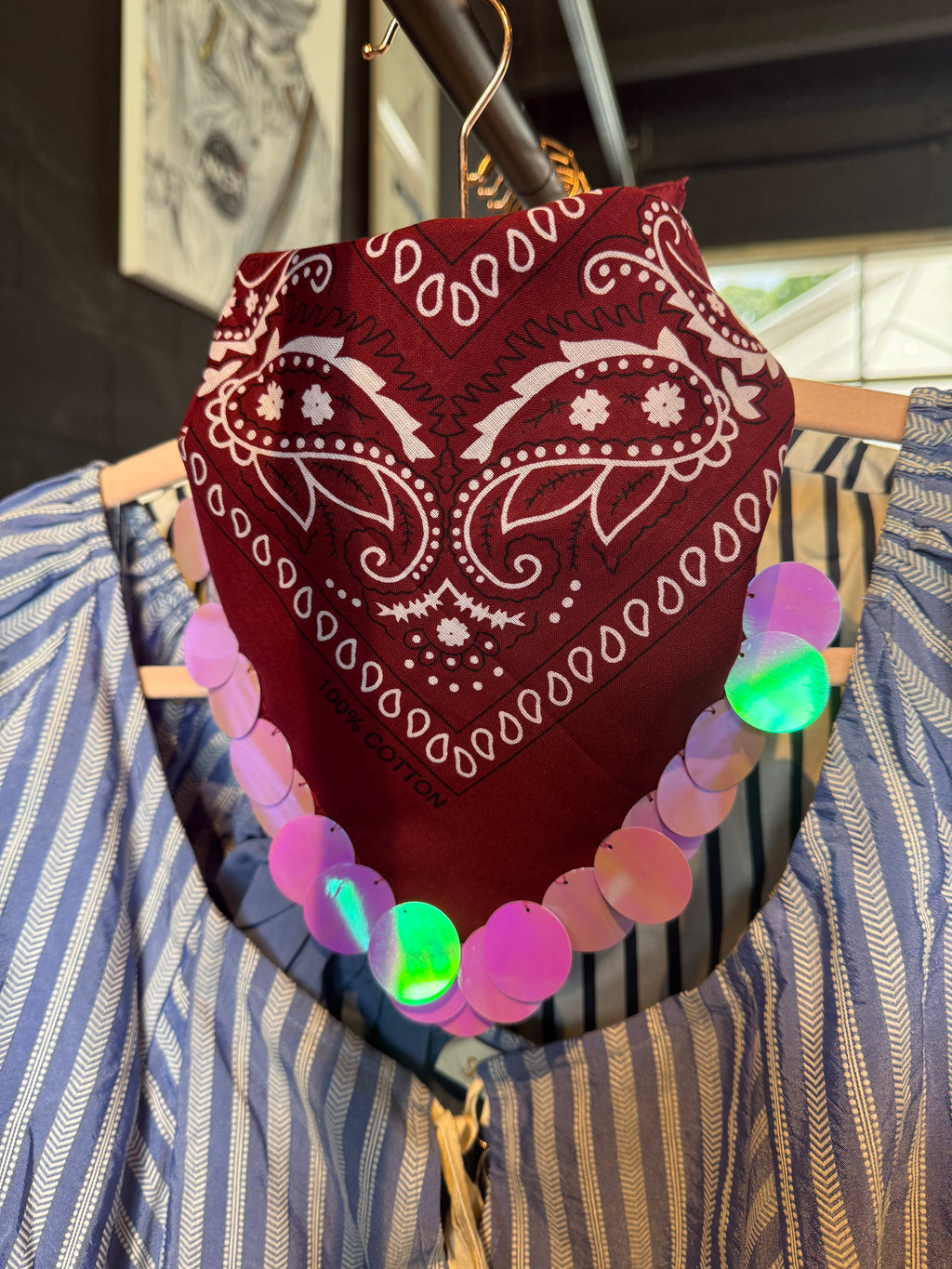 Sequin Scarf
