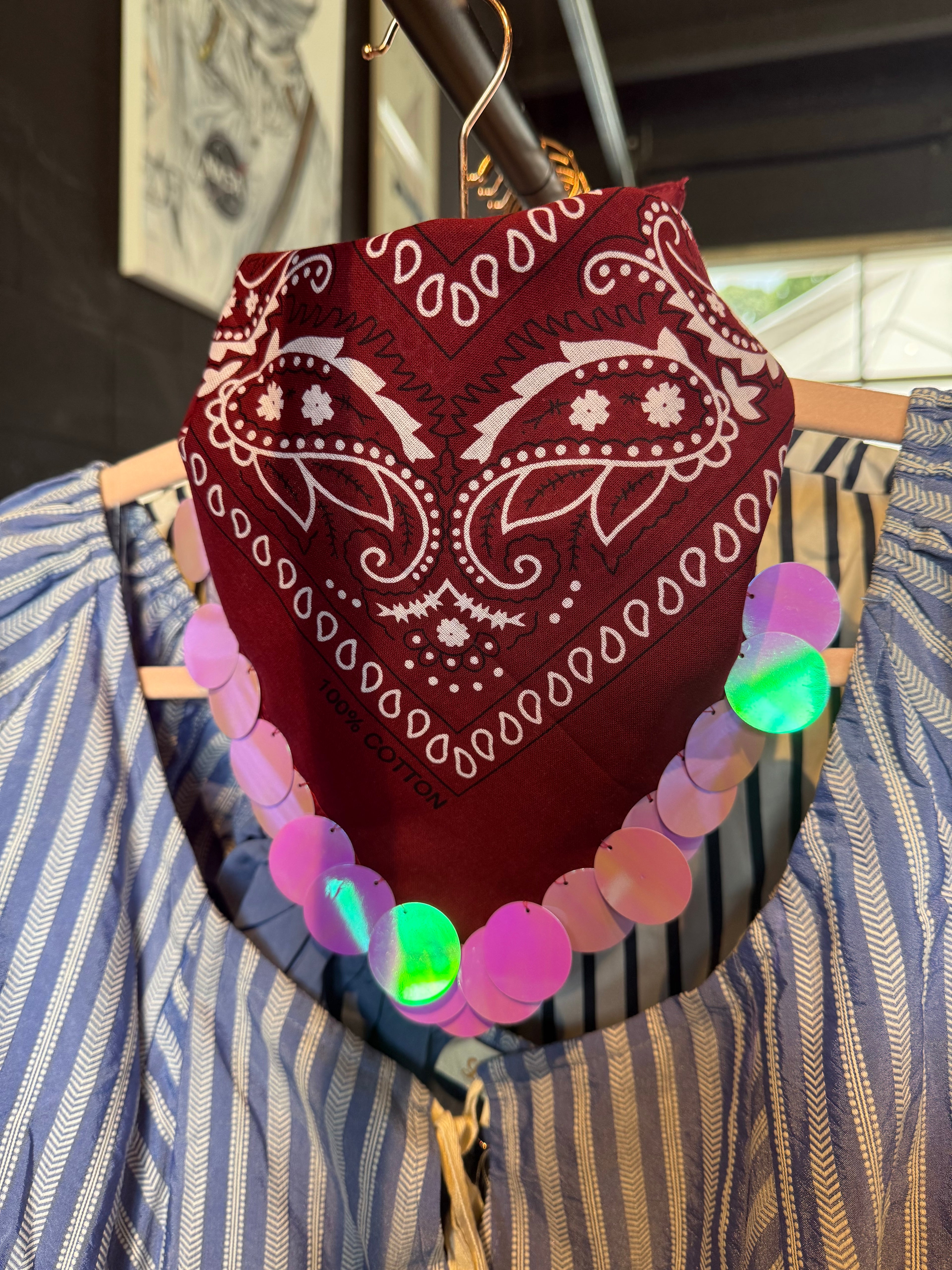 Sequin Scarf