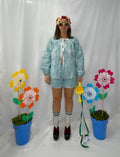 Daisy Tie Front Matching Set