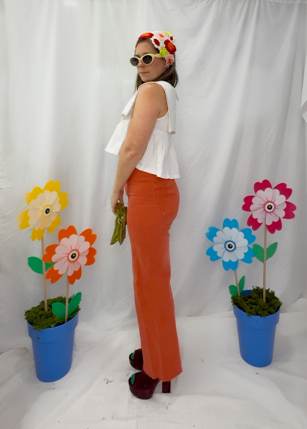 Saylor Crop Sleeveless Top