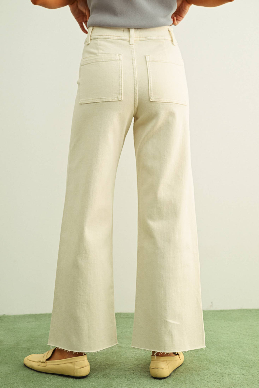 Pippa Wide Leg Denim Pants